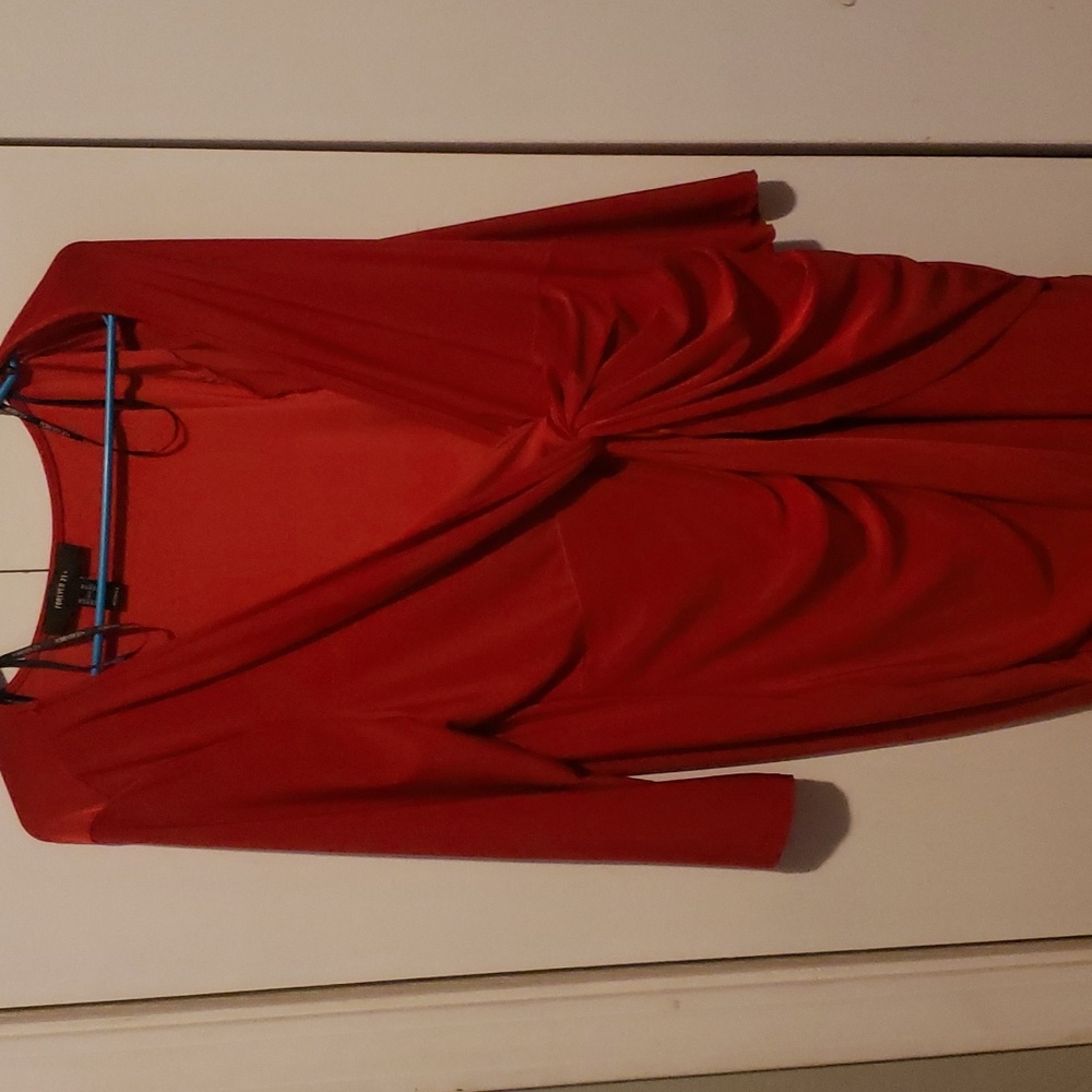 Plus Size Satin Mini Dress